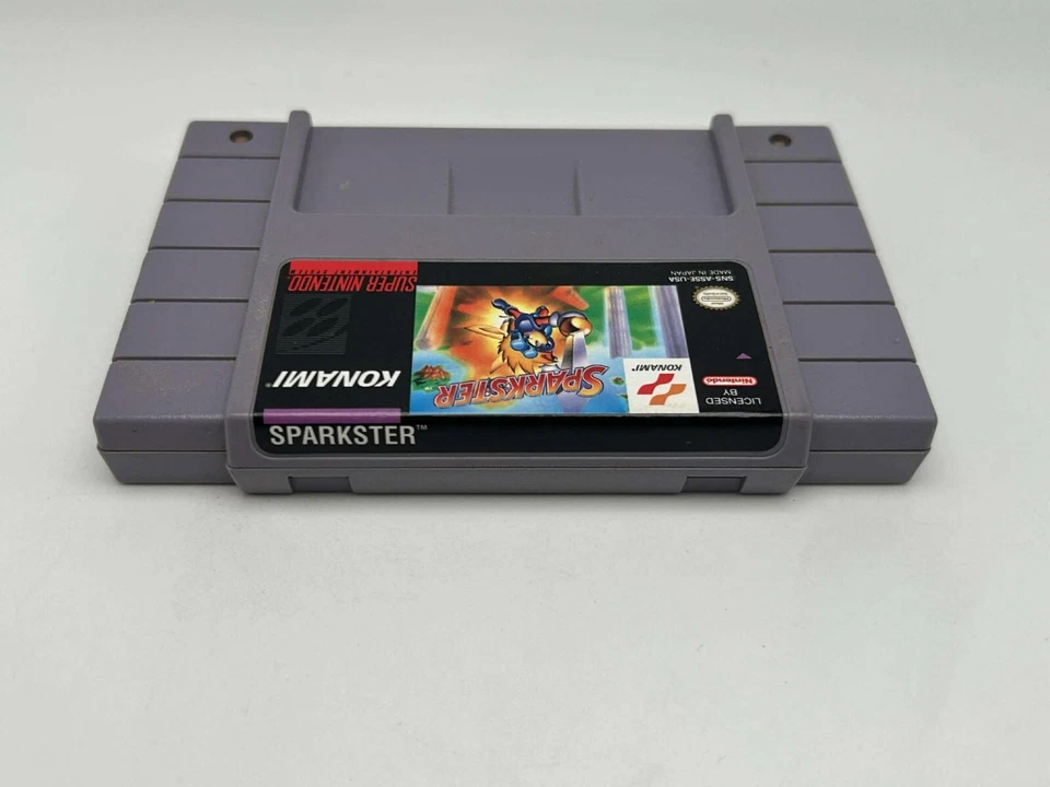 Sparkster Super Nintendo SNES Authentic Cartridge Tested - Изображение 2 из 3