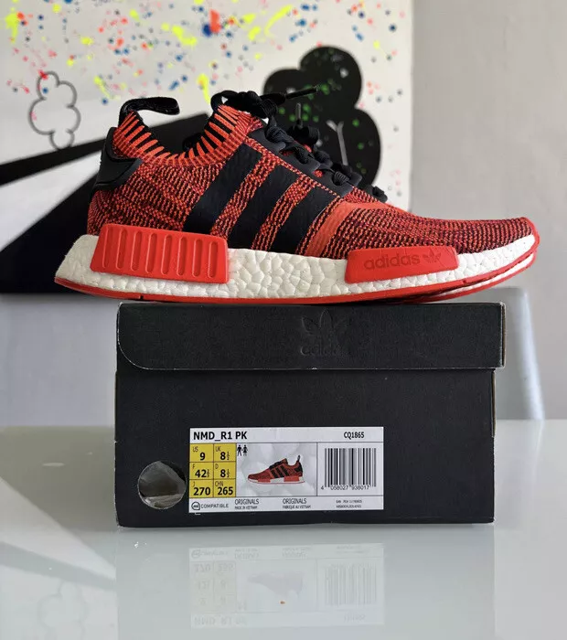Nmd r1 top primeknit red apple
