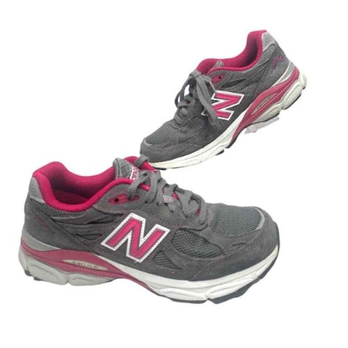 New Balance 990 Gray Pink Womens ENCAP 