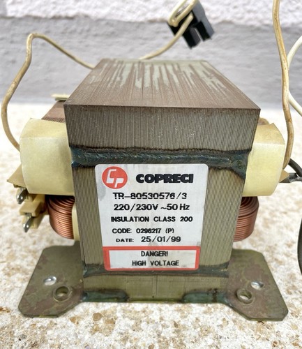 Mikrowellen Ersatzteil Hochspannungstransformator COPRECI TR-80530576/3 für Mikrowelle 356451526581