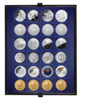 Für zauberhafte Gastgeber Münzkassette-Combi-Nova-deluxe-72-eckige-Fächer-33-34-mm