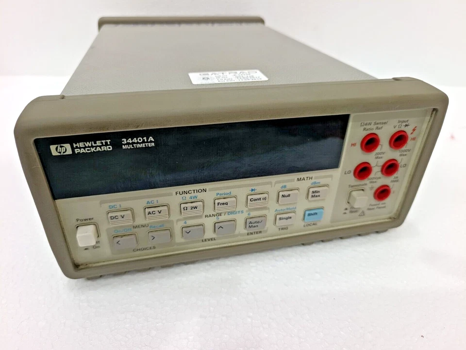 HP Hewlett 34401A Digital Multimeter - Image 2 of 4
