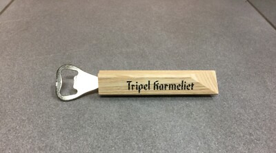 BELGIAN BEER BEER TRIPLE KARMELIET WOOD BOTTLE OPENER BOTTLE OPENER 
