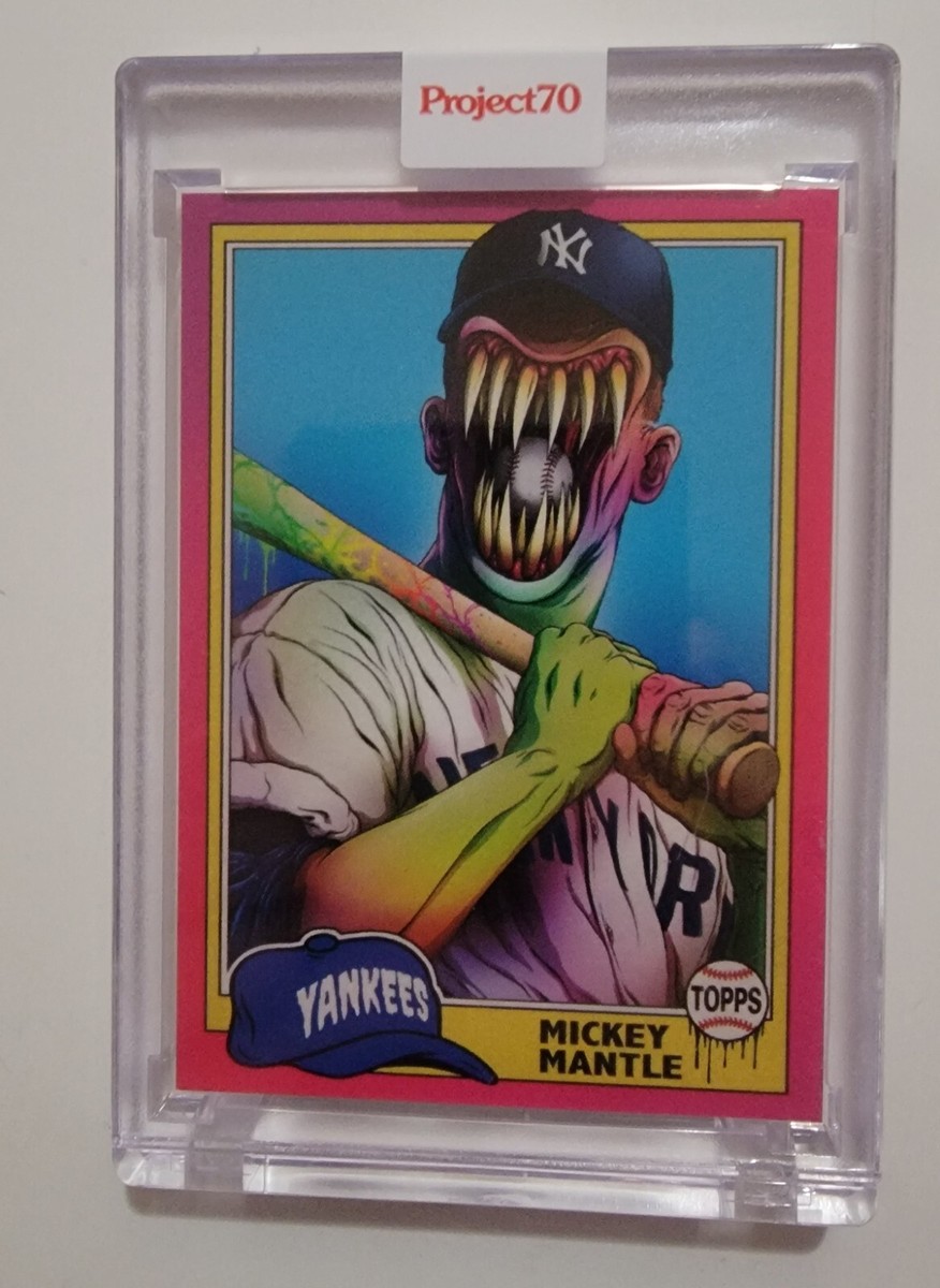 Mickey Mantle 2021 Topps Project 70 #935 1981 Design by Alex