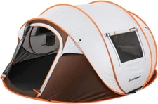 Camping Instant Pop up Tent, 2/4/6/8/10 Person, Water Resistant Dome, Easy Setup