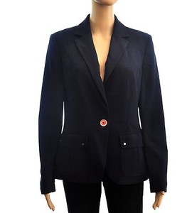 anne klein single button blazer