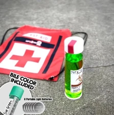 Left 4 Dead Boomer bile night light and med-kit backpack combo cosplay Kit
