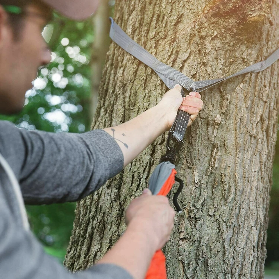 Tree Friendly Hammock Suspension Straps: Silverback Non Stretch Strap System - Image 4 of 4