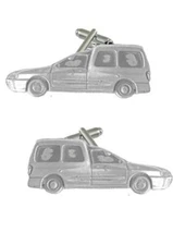 refA19 Caddy Combi People Carrier   classic 3D cufflinks classic car gift boxed