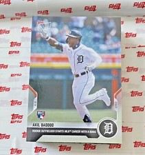 2021 TOPPS NOW ROOKIE CARD DETROIT TIGERS AKIL BADDOO #25 STARTS CAREER WITH HR
