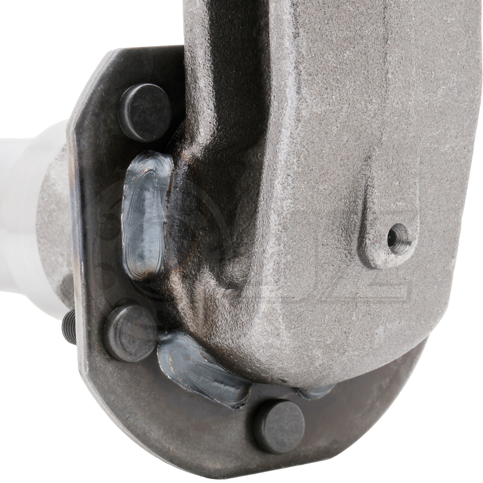 [Qty.1] #42 E-Z Lube Weld-On Spindle w/Flange For 5200lbs-7000lbs ...
