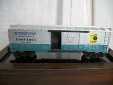 LIONEL #6-19278 TCA B&O SENTINEL BOXCAR, Aqua & Silver, NEW with BOX