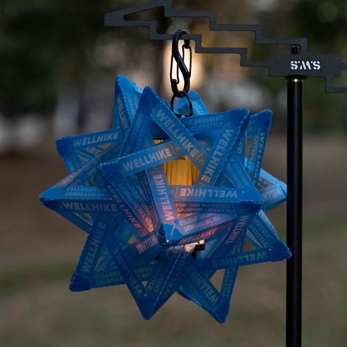 Decorative Outdoor Star Camping Light Shade Lighting ventes exceptionnelles Accessories