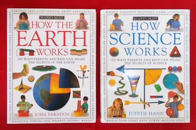 Two Reader's Digest Books How The Earth Works & How Science Works Both ...