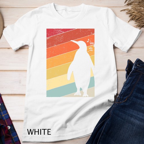 Penguin Shirt. Retro Style Unisex T-shirt - Picture 16 of 17