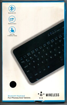 Bluetooth Keyboard For Phones and Tablets