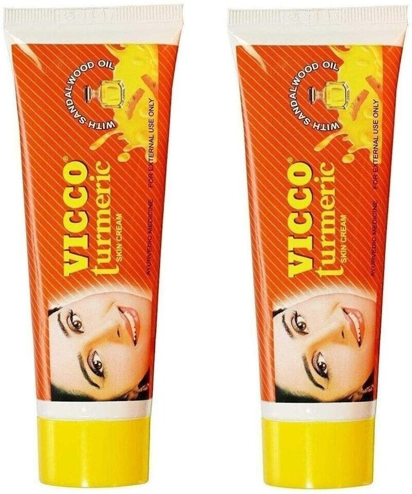 Vicco Turmeric Skin Cream Lightening Cream Skin Care 70g X 10