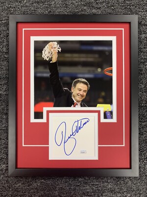 rick pitino autograph