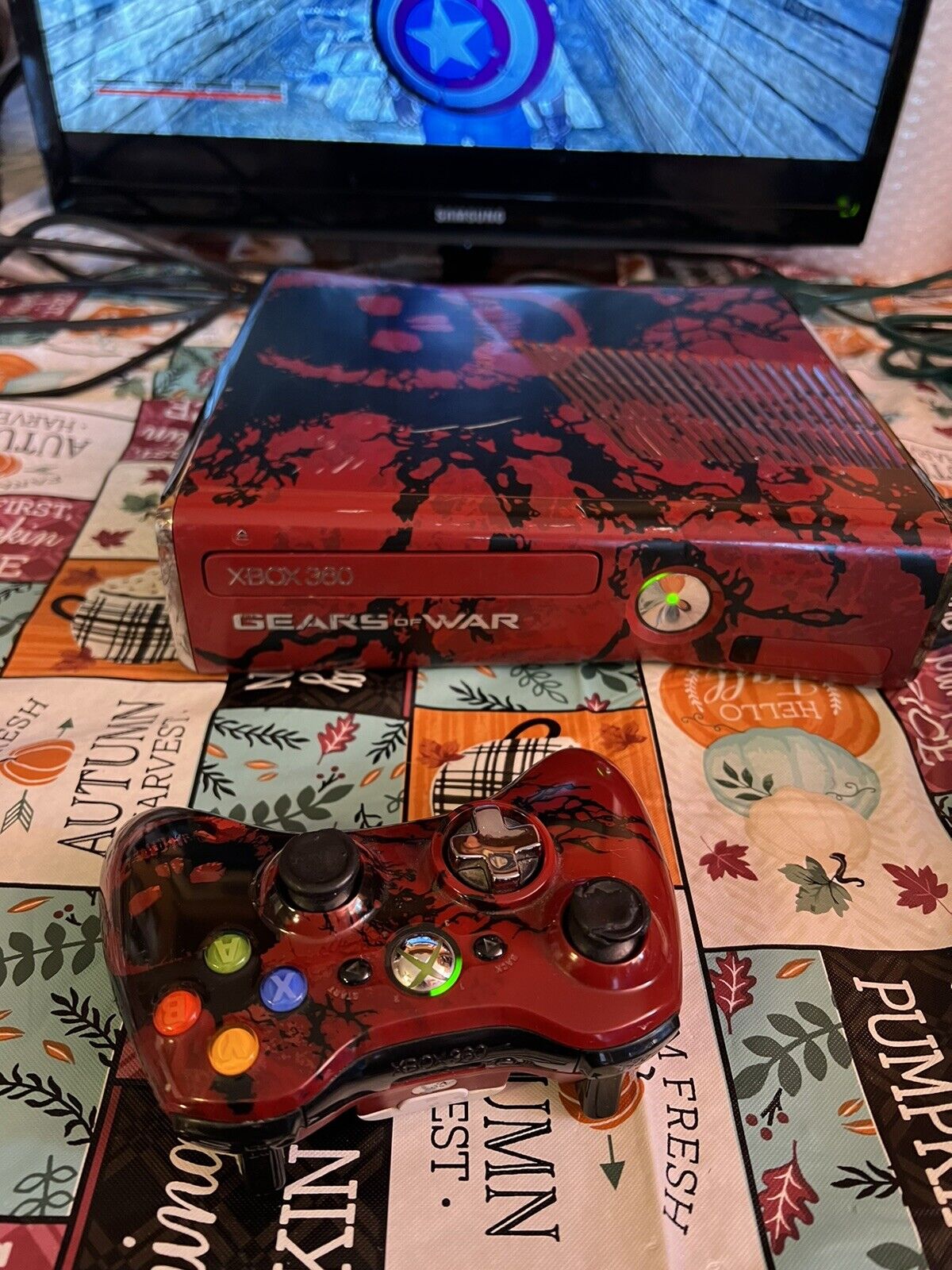 Xbox 360 com edição limitada de Gears of War 3