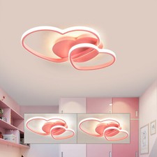 Modern LED Heart-Shaped Ceiling Light Acrylic...