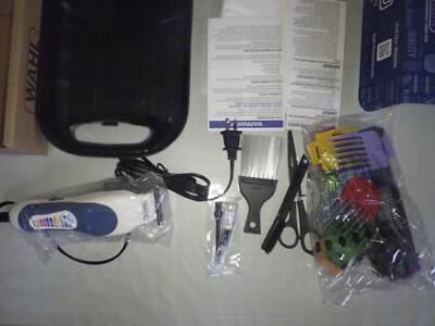 Wahl Corded Clipper Color Pro Complete Hair Cutting Kit Model 79300