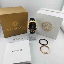 VERSACE VERQ00420 Quartz dial and strap both green replacement bezel available 4