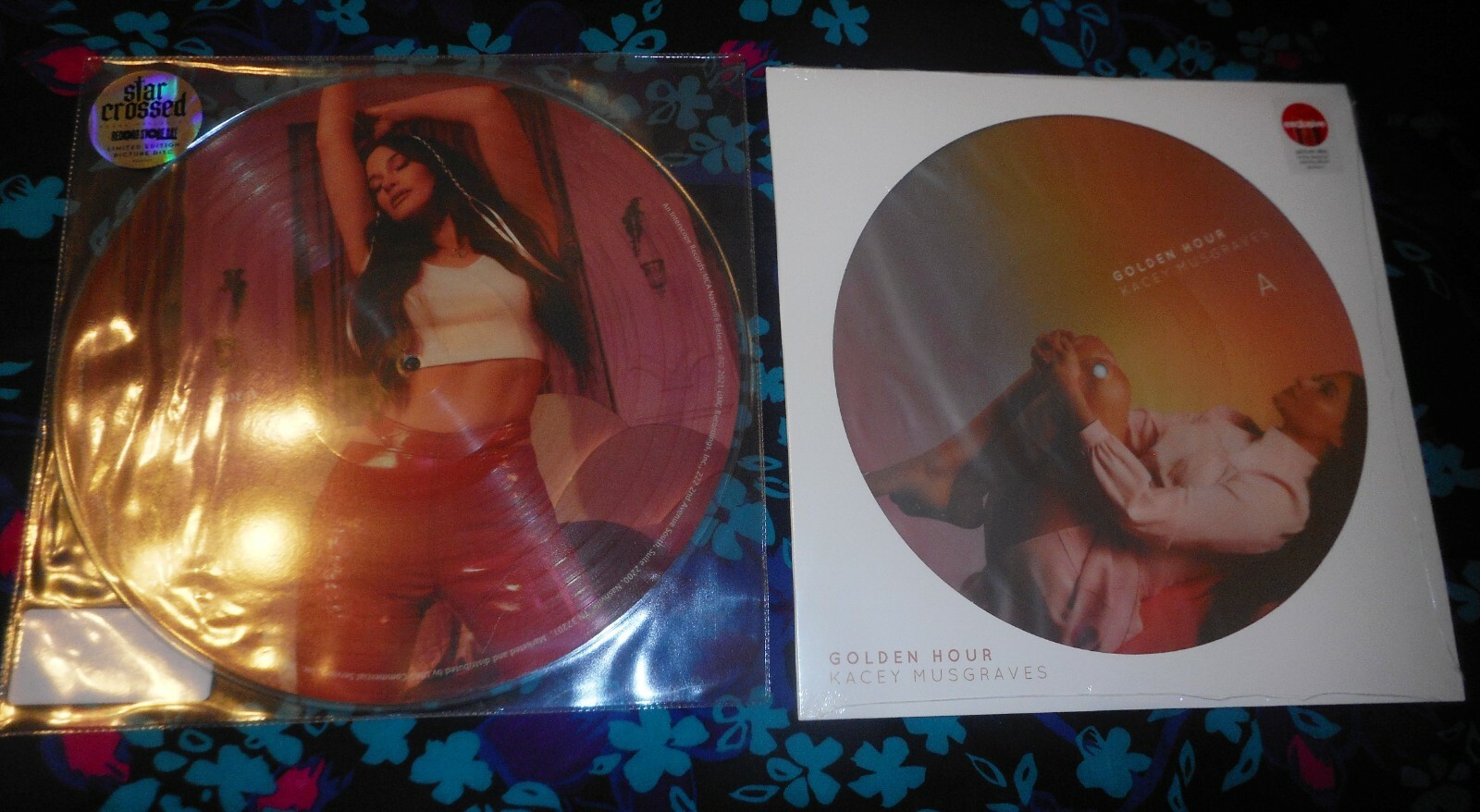 KACEY MUSGRAVES - GOLDEN HOUR/STAR-CROSSED PICTURE DISCS - BRAND NEW & SEALED!