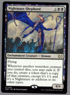 Nightmare Shepherd 0149 Non Foil Rare Duskmourn MTG Near Mint