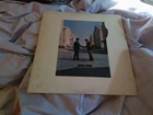 Pink Floyd - Wish You Were Here- 12" Vinyl LP Inner & Postcard-SHVL814 1976 Ex