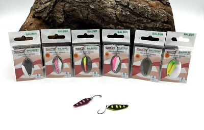 Balzer Trout Attack Pro Staff Series Spoons Searcher 2,1g UV 15 Farben 3,0cm NEW