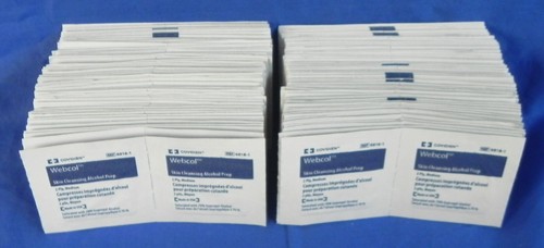 230 Covidien Webcol ""Alkoholzubereitung"" Pads, 2-lagig Medium, 2025 Verwendbar bis, neu Neu in Verpackung - Bild 2 von 4