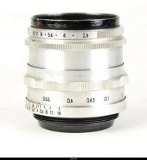 Lens Zeiss Jena Tessar 2,8/50mm RED T   for Contax S Pentax M42