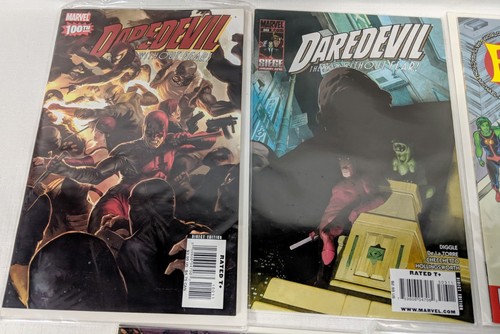 Lote de 5 cómics Dare Devil edición 100 FF Age of Heroes Secret Warriers - Imagen 2 de 4