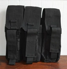Black Tactical Triple .223 Ammo Bag- New