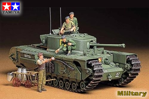 British Tank Churchill VII 1:35 TA35210 - tamiya modellismo