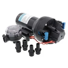 Jabsco P501J-118S-3A Par-Max HD5 Freshwater Diaphragm Pump 12V DC 5 GPM