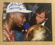 BOB COSTAS HAND SIGNED 8x10 PHOTO BROADCASTER LEGEND AUTOGRAPHED COA