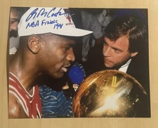 BOB COSTAS HAND SIGNED 8x10 PHOTO BROADCASTER LEGEND AUTOGRAPHED COA