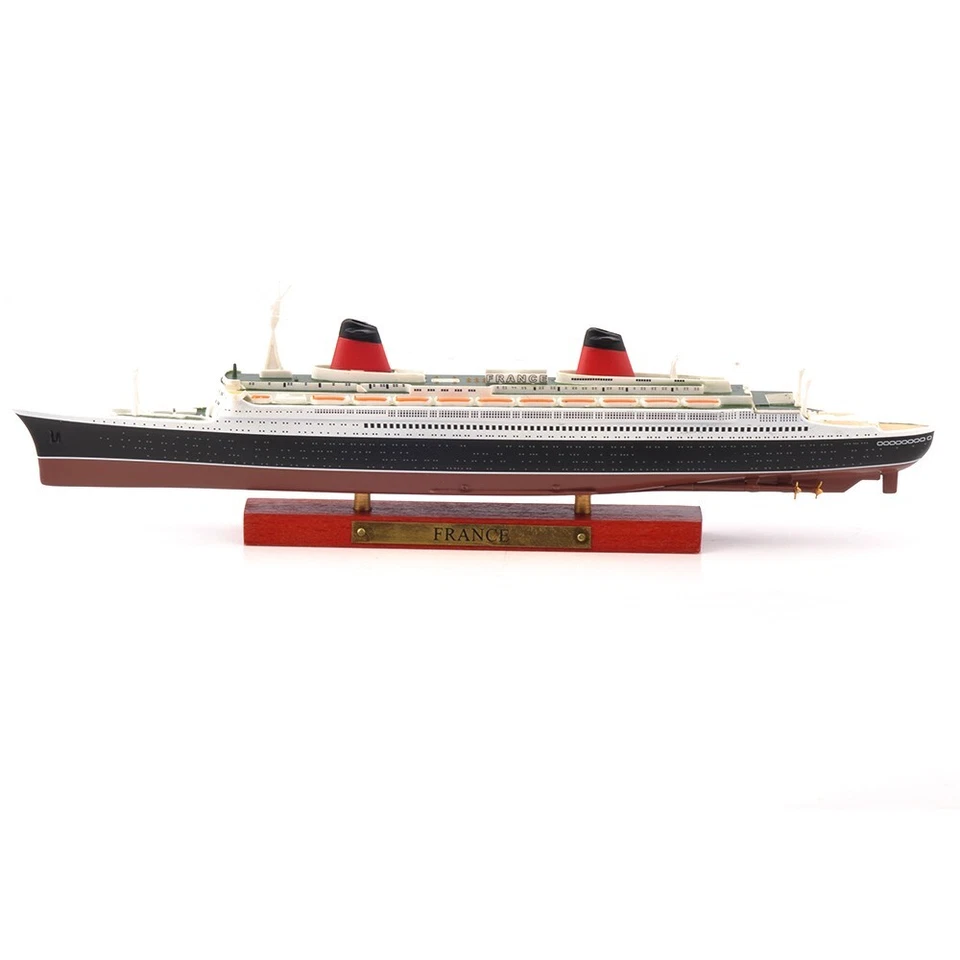 ATLAS 1/1250 Scale France Steamboat Alloy Cruise Ship Model Boats Vehicles Gift - Image 3 of 4
