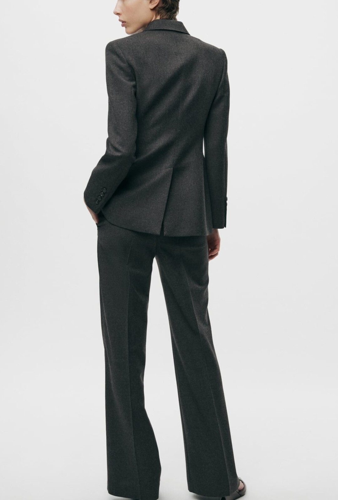 RRP $169 ZARA WOOL JACKET ZW COLLECTION, SIZE L NEW WITH TAG image 4