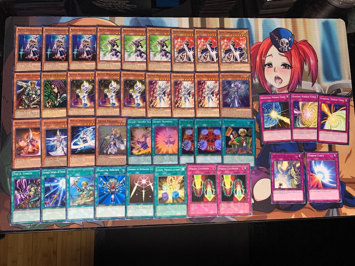 Yugioh Yugi Mutou Silent Swordsman Magician LV Deck Yugioh Yugi Mutou Silent Swordsman Magician LV Deck