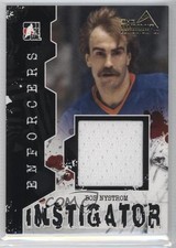2011-12 ITG Enforcers Instigator Black The Summit Edmonton 1/1 Bob Nystrom 2a8