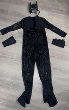 Kinder Batman Kostüm Karneval Fasching etwa Gr 140 schwarz Superheld Dark Knight