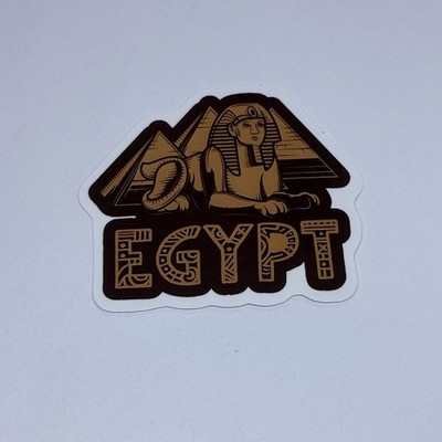 Egypt Pyramids Sphinx Sticker Decal Ancient Tour Art Vinyl Journal Decor Tc9