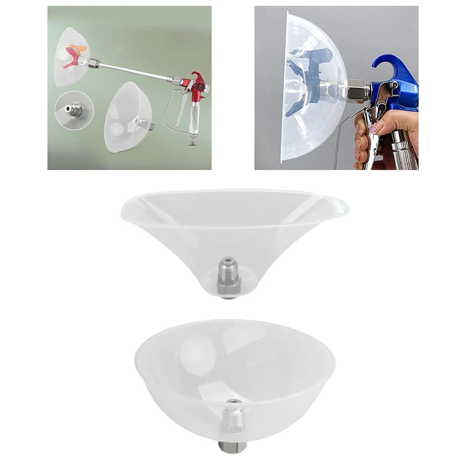 MARKENLOS Airless-Spritzgerät-Windschutz, rostfreier Schutzschild für Spritzarbeiten