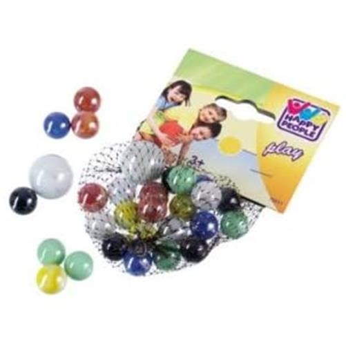 Счастливые люди 72211 - Murmeln из стекла 20 x 16 мм Murmeln из стекла 1 x 25 мм Glaskugeln 2090₽