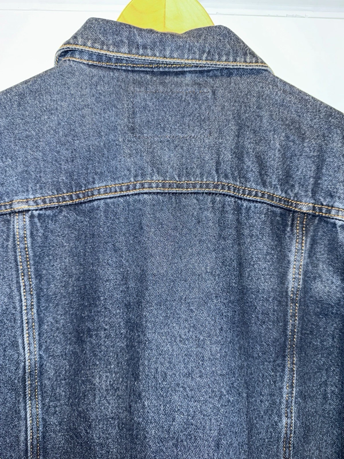 C.E. Schmidt Workwear Denim Trucker Jacket Men Large Blue NWT 19-R570 1N - product detail image 13