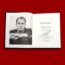 Fairey-isms SIGNED by Shepard Faireyisms Series Art Book Hardcover