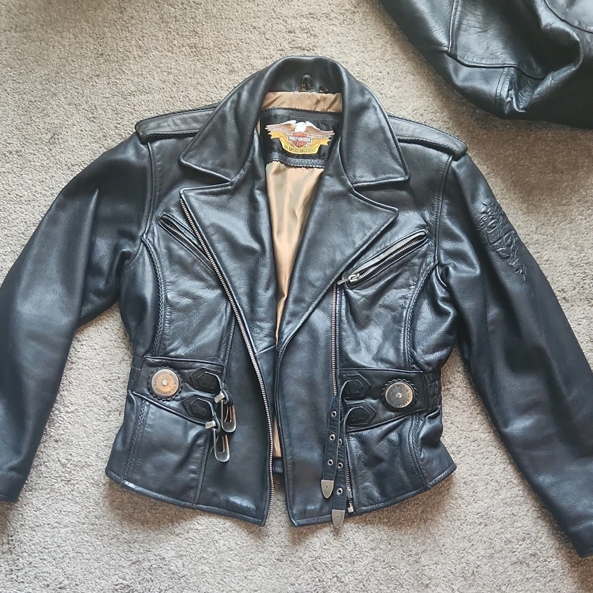 Leather Harley-Davidson Motorcycle Jackets for sale | eBay