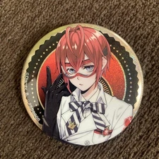 Riddle Rose Heart Twist Can Badge Disney 5Th Lab Coat Hologram